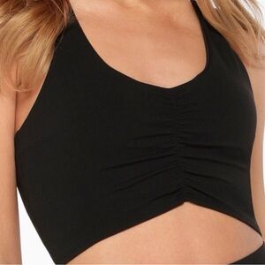 Lorna Jane Sleek Ruched Long Line Bra size Large